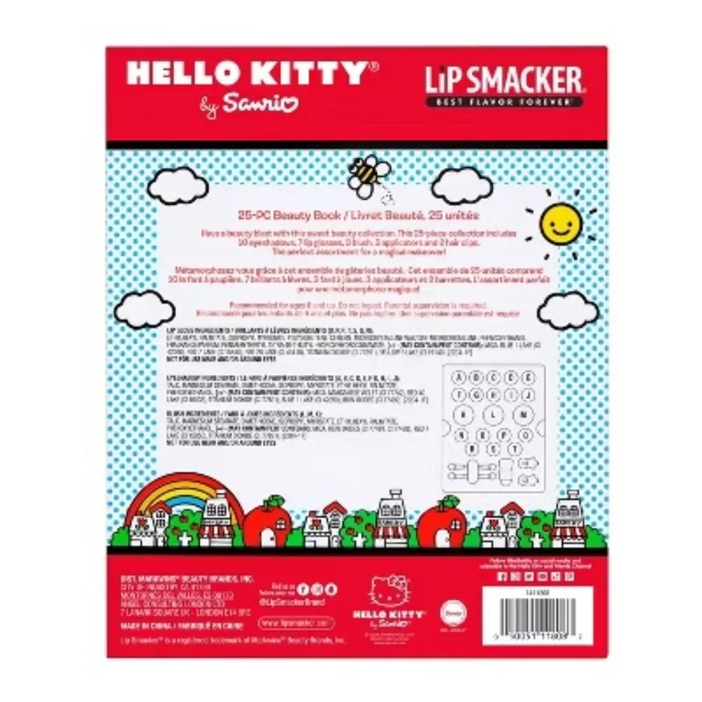 Hello Kitty/Lip Smacker Beauty Book Set 25pc
